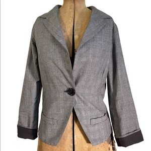 𝅺RAILS Tweed One-Button Blazer